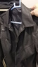 罗蒙（ROMON）皮衣男士夹克男秋冬季休闲外套男百搭潮流上衣男装 黑色 2XL 实拍图