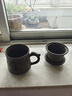 紫砂茶杯带过滤茶壶大容量主人杯茶水分离办公杯办公室泡茶杯紫沙 紫砂办公杯三件套（纯色） 实拍图