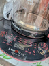 金灶（KAMJOVE） 多功能养生壶 家用保温煮茶器 全玻璃恒温隔水燕窝炖盅煮茶壶花果茶壶HT-810 尊贵紫 2L 实拍图