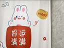 未来式浴室浴帘隔断帘卫生间淋浴隔断防水帘防霉免打孔高档遮挡门帘子 好运满满 单帘:帘80宽X180高 实拍图
