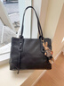 千百度（C.BANNER）牛皮包包女包大容量托特包单肩腋下大包生日礼物高级感送女友老婆 实拍图