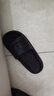 人本凉拖鞋男地板拖鞋女情侣居家浴室软弹加厚拖鞋tx20002 黑色 40-41 实拍图
