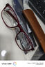 夕阳红老花镜女防蓝光大框女士轻便舒适老人高清老花镜E9004 红色 400度 实拍图