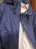 mont·bell 雨行者冲锋衣女款户外超轻防风防水单层硬壳连帽外套 1128662 PTBL爱国者蓝 L 实拍图