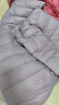 伯希和（Pelliot）【经典2.0】800蓬鹅绒羽绒服男女冬季保暖棉衣短款防风连帽外套 【女款】杏仁粉 | 95%绒子含量 S 实拍图