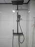 MAGTOTO氛围灯恒温淋浴花洒全套装枪灰空气增压数显钢琴按键沐浴花洒喷头 TBW6046F-枪灰【智能恒温花洒】 淋浴花洒套装 实拍图