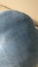 网易严选日式蓬软太鼓抱枕 靠垫沙发床头靠枕 直径40CM*海军蓝节日礼物 实拍图