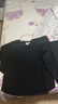 品汇菲大码女装套装胖妹妹夏装上衣胖女人显瘦加肥微胖mm肥婆藏肉遮肚子 黑色套装 5XL 建仪180-200斤 实拍图