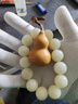 吉千年白玉菩提根手串 男女款佛珠文玩 圆珠款菩提手串念珠 父亲节礼物 白玉菩提根18mm*13颗 素款 实拍图
