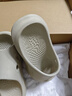 乔丹QIAODAN飞影PB2.0拖鞋冬季运动拖鞋情侣款户外拖鞋沙滩拖 果仁色 （女款） 38 瘦脚建议拍小一码 实拍图