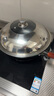 苏美冠（SUMEIGUAN）章丘炒菜锅传统铁锅已开锅炒锅无涂层手工家用不粘锅燃气灶适用 精作款+(盖子铲子) 34cm 实拍图