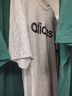 阿迪达斯（adidas）棉短袖t恤男圆领半袖男休闲百搭上衣男装 L码 实拍图
