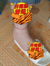锦绳缘999足金珠黄金脚链女红绳古风本命年脚绳小金珠简约手工编织男女款情侣款一对可调节 脚链3mm金珠（可调节） 女款 实拍图