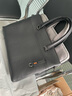 七匹狼公文包商务男士头层牛皮手提包14英寸笔记本电脑包节日礼物文件包 实拍图