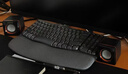 罗技（Logitech）Wave Keys人体工学键盘 无线蓝牙键盘办公平板ipad键盘Mac笔记本薄膜键盘 家用双模带掌托倾角支架 Wave Keys+Lift【黑色键鼠套装】 实拍图