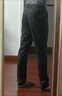 京东京造休闲裤裤子男直筒休闲男裤微弹抗皱易打理裤子夏季衣服  灰色L 实拍图