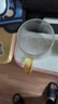 Glasslock玻璃杯水杯高硼硅牛奶杯耐冷耐热泡茶杯带把手茶杯咖啡杯450ml 实拍图