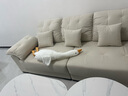 杜杜美家奶油风绒布艺沙发组合 客厅小户型简约现代直排云朵沙发A61# 实拍图