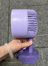 欧利文【全网低价 买贵双倍赔】欧利文usb桌面金属小风扇 静迷你低音学生宿舍办公室 风宝 黑 实拍图