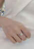 周百福【1000+门店】S925银戒指女求婚结婚订婚对戒送女友纪念生日礼物 【银戒指】*免费刻字+写贺卡-纪念日生日送闺蜜老婆 实拍图