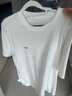 七匹狼[液氨科技]短袖T恤男款夏季纯棉冰爽凉感圆领t打底衫男装纯色衣服 白色-水柔棉 3XL 185/100A 实拍图