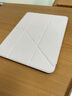 GOMI适用iPad11保护壳A16芯片带笔槽Air5/4/air6透明苹果pro保护套磁吸11英寸亚克力Y折10代防摔2024 【一体款】淡雅粉丨 iPad Air4/Air5(10.9英寸) 实拍图