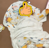 舒贝怡2件装婴儿衣服新生儿连体衣宝宝新春夏款婴儿哈衣爬服黄色 66CM 实拍图