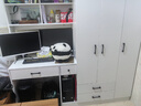 富凯上诺书桌实木桌柜一体家用电脑桌书柜组合书桌学习桌卧室写字台 实木白1.8三门带抽＋书桌＋顶柜 实拍图