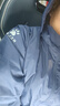 KELME/卡尔美运动风雨衣男女情侣防风衣防雨连帽足球训练外套 深蓝 XL 180 实拍图