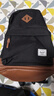 Herschel加拿大赫行 经典系列Heritage男女书包通勤包双肩背包 经典黑色/褐色皮革 24升 实拍图