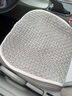 鑫天缘纯亚麻汽车坐垫单片四季通用夏天凉垫麻座垫三件套无靠背前排防滑 麻编花小方垫（单个座位） 实拍图