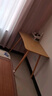 半隅雅居桌子简易出租屋电脑桌卧室家用女生小户型学习写字桌办公桌工作台 【加粗桌腿】暖白色90*60cm 实拍图
