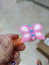 新款网红LED发光卡通发夹卡通软胶亚克力闪发卡热卖扫码玩具批发 软胶卡通发光夹【1个装随机发】 实拍图