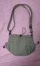 犀利小姐潮牌斜挎包女迷你手机包日系休闲百搭轻便抽绳水桶包小挎包背包新 绿色 实拍图