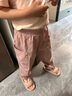 小猪班纳儿童裤子夏季2025新款女童冰丝长裤男童户外速干运动裤夏装冲锋裤 【工装裤B】铁灰/纯色 160 （体重80-100） 实拍图