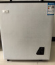 冰熊冰柜家用小型冰柜73L一级节能低噪小冷柜以旧换新冷冻冷藏柜食品保鲜小冰箱 129L 象牙白【减霜 单门】 实拍图