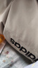 阿迪达斯（adidas）羽绒服男冬季潮流保暖休闲运动鸭绒连帽羽绒服 淡芝麻灰 L 实拍图