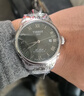 天梭（TISSOT）官旗  瑞士手表力洛克系列时尚自动机械男表送男友礼物 绿盘钢带 T006.407.11.093.00 实拍图