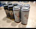 爱丁博格（AIDINGBOGE）【畅销10年】500ML*24罐装整箱精酿德式工艺啤酒小麦白啤黑啤 白啤+黑啤 500mL 48瓶 实拍图