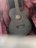 Guitarist（吉他手）云杉木单板初学者男女生专用民谣吉他入门全单木吉它 40寸单板青灰色＋全套礼包＋教学 实拍图