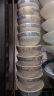 浩雅景德镇陶瓷碗具套装陶瓷米饭碗汤碗用面碗饭碗时光漫步10个装 实拍图