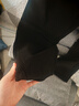 南叮雅格孕妇裤子夏季新款棉麻弹力直筒裤外穿宽松西装裤九分裤小个子夏装 黑色 M 80-110斤 实拍图
