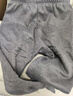 南极人保暖裤男士双层护膝贴片加厚打底裤保暖下装单件棉裤深麻灰3XL 实拍图
