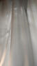 米华窗帘纱帘透光不透人幻影纱挂钩式窗帘家用卧室客厅阳台白纱帘成品 幻影纱-月光白（当日发货） 1.5米*2米 1片 挂钩式 【30天质保】 实拍图