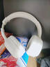 狼蛛（AULA）S306无线主动降噪头戴式蓝牙耳机2025最新款高音质超长续航电竞游戏耳机音乐耳麦礼物适用苹果华为 米白色【主动降噪+空间音效】 实拍图