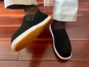 布舍元休闲爸爸男传统手工千层底老北京布鞋男 LFN9102 牛筋底 39 实拍图