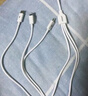 品胜【2条装】苹果充电线PD20W/27W快充多条iphone数据线 USB-C手机车载线 适用苹果14Pro/iPad 1.5米 实拍图