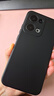 毕亚兹适用oppo reno13 手机壳 Reno13 保护套 镜头全包防摔保护超轻薄植绒内衬微磨砂液态软壳 JK765黑 实拍图