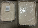 托盘长方形水果托盘茶盘家用果盘早餐盘收纳盘客厅零食盘 北欧风-米白色大号 实拍图