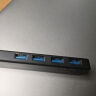 联想（Lenovo）USB分线器高速4口扩展坞转接头USB3.0接口转换器拓展坞集线器HUB延长线适用笔记本电脑台式机 实拍图